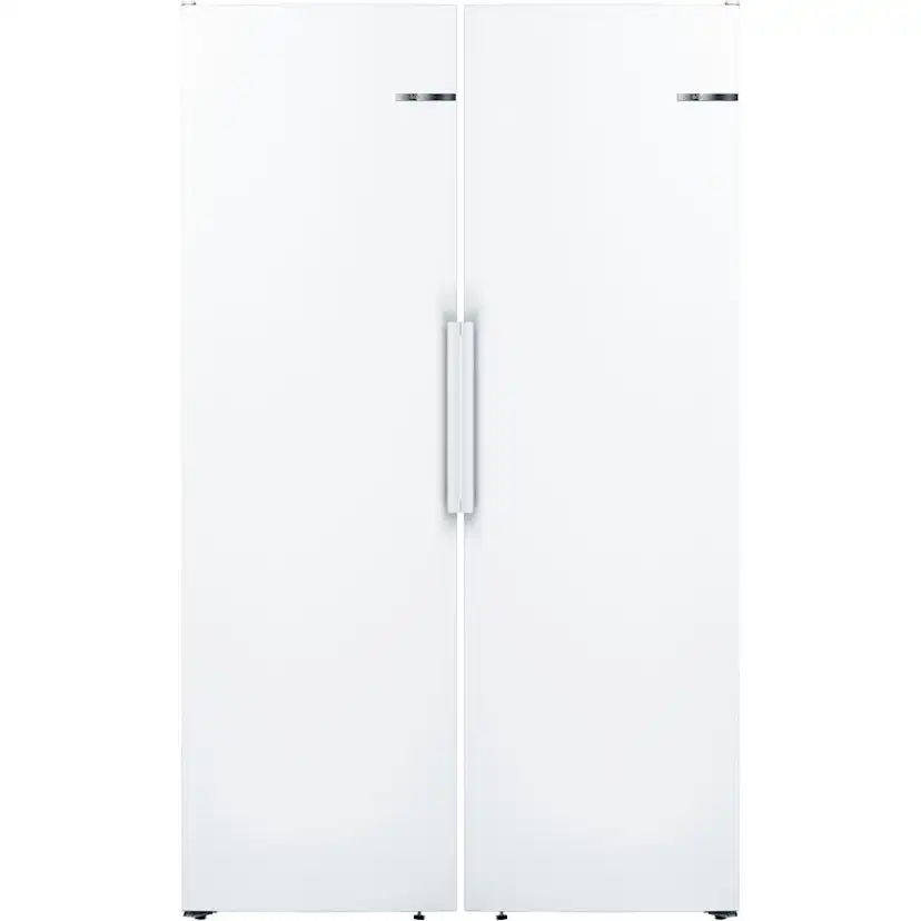 Kyl/Frys Paket Bosch KSV36NWEP + GSN36VWEP Serie 2 186 cm Vit