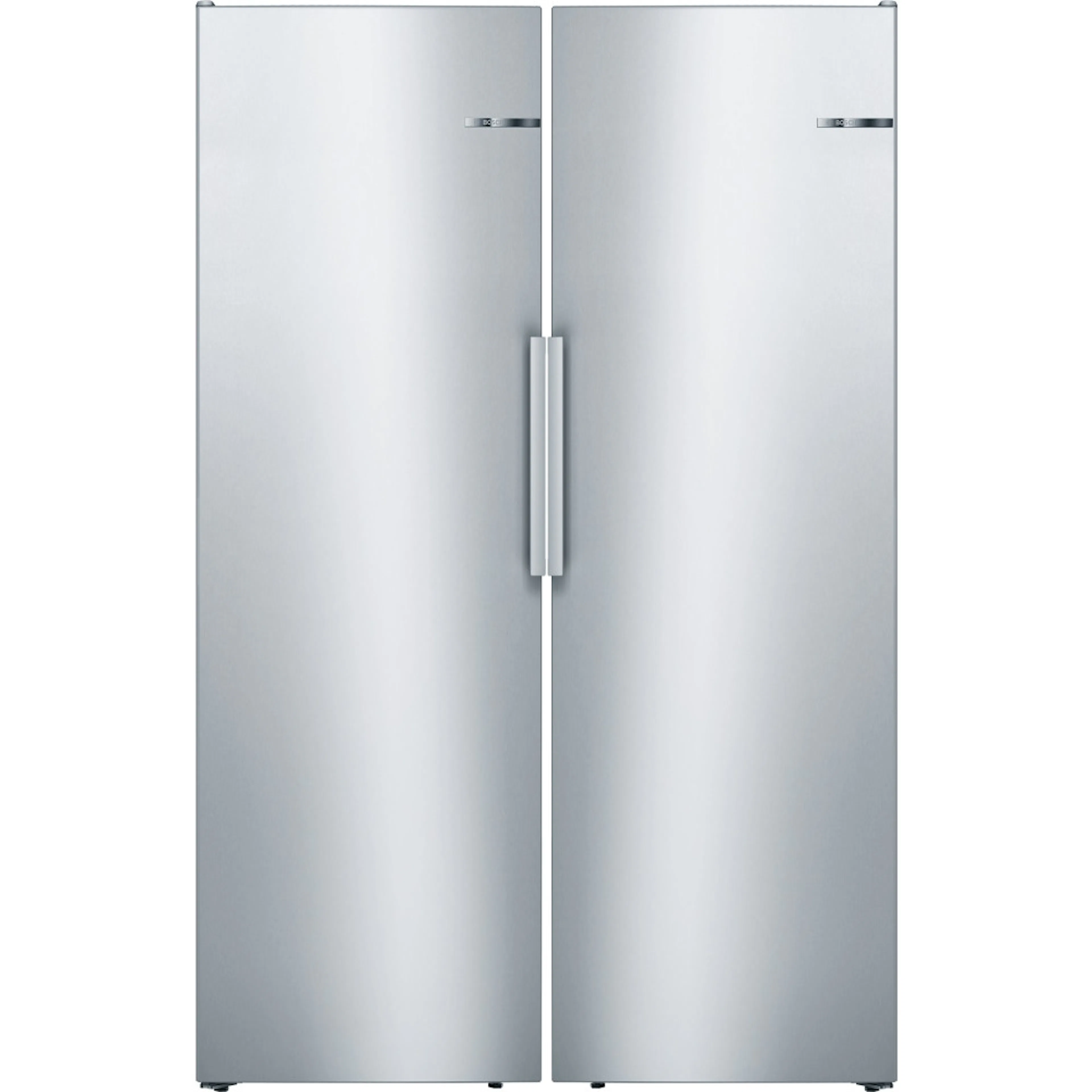 Kyl- och Fryspaket Bosch Serie 4 KSV33VLEP + GSN33VLEP 176 cm Rostfri Look