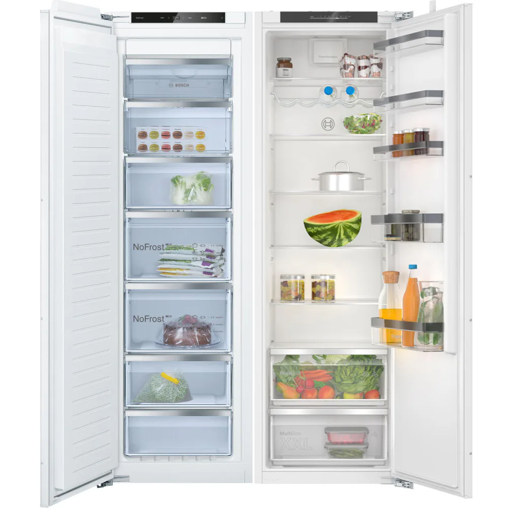 Kyl/Frys Paket Bosch KIR81VFE0 + GIN81VEE0