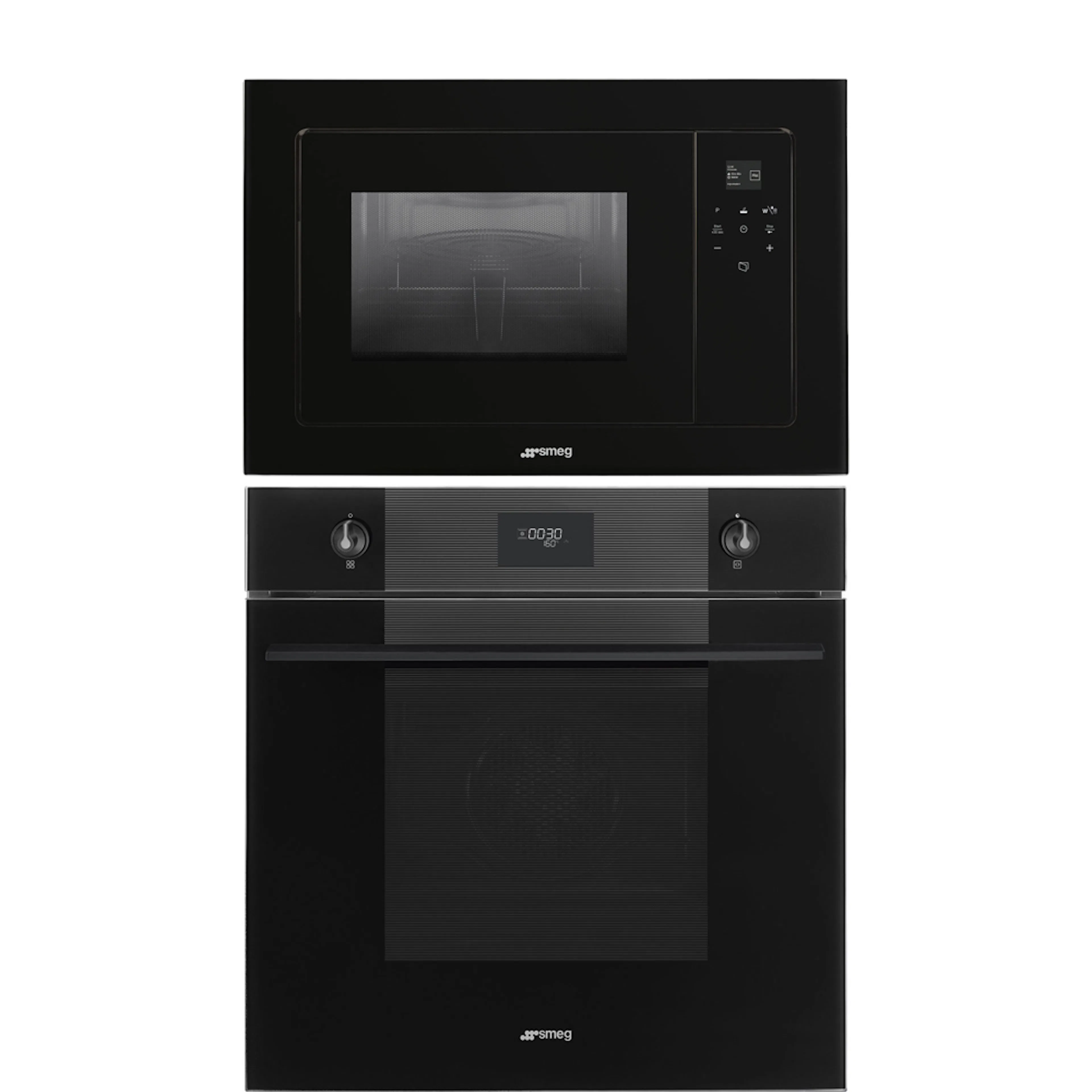 Ugn- och Mikropaket Smeg SF6101TB3 + FMI120B3 Självrengörande Ugn