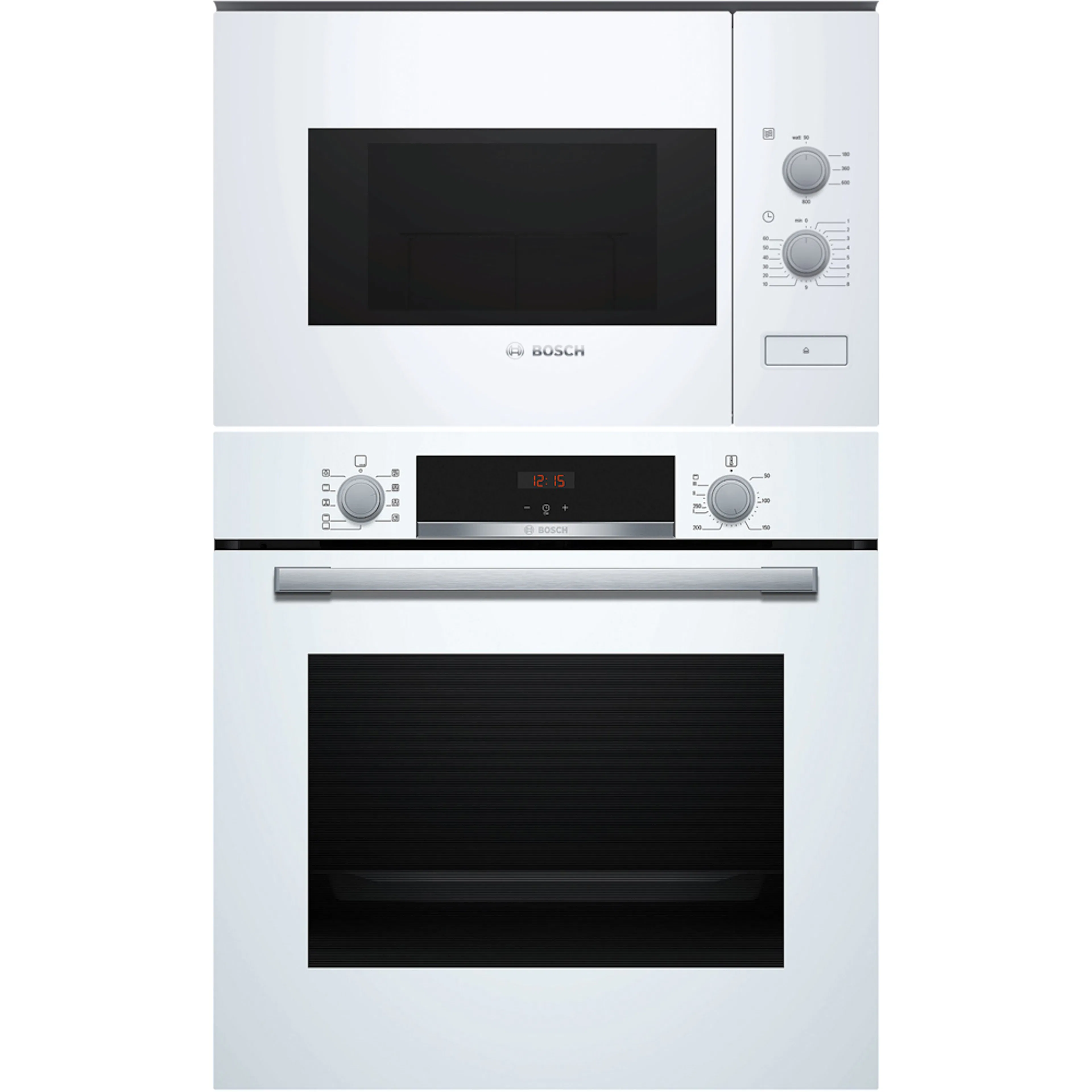 Ugn- och Mikropaket Bosch HBA534BW3 + BFL520MW0