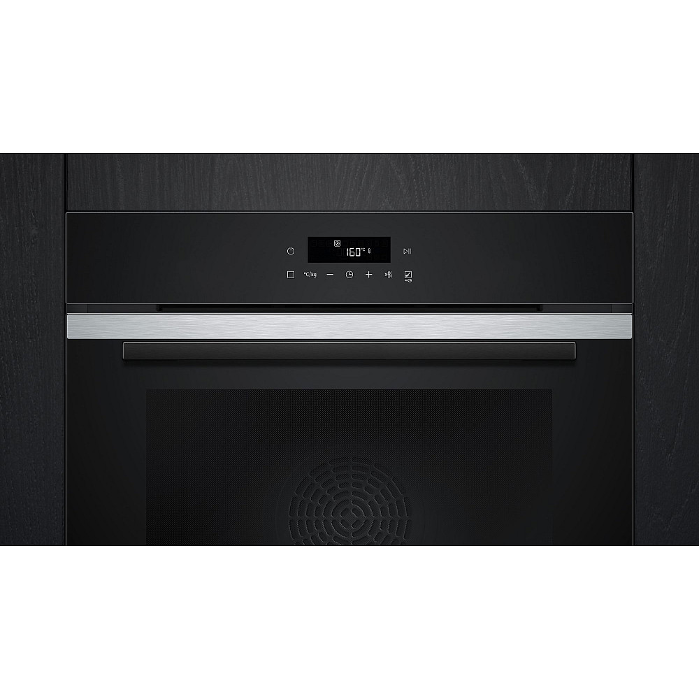 Ugn- och Mikropaket Siemens HB271ABS3 + BF555LMB1 För Högskåp