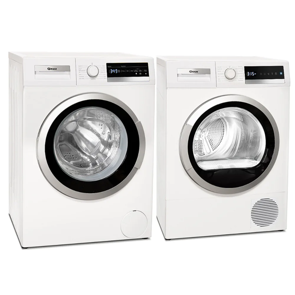 Tvättmaskin / Torktumlare Gram - WDE 71814-92 + TLS 7853-92