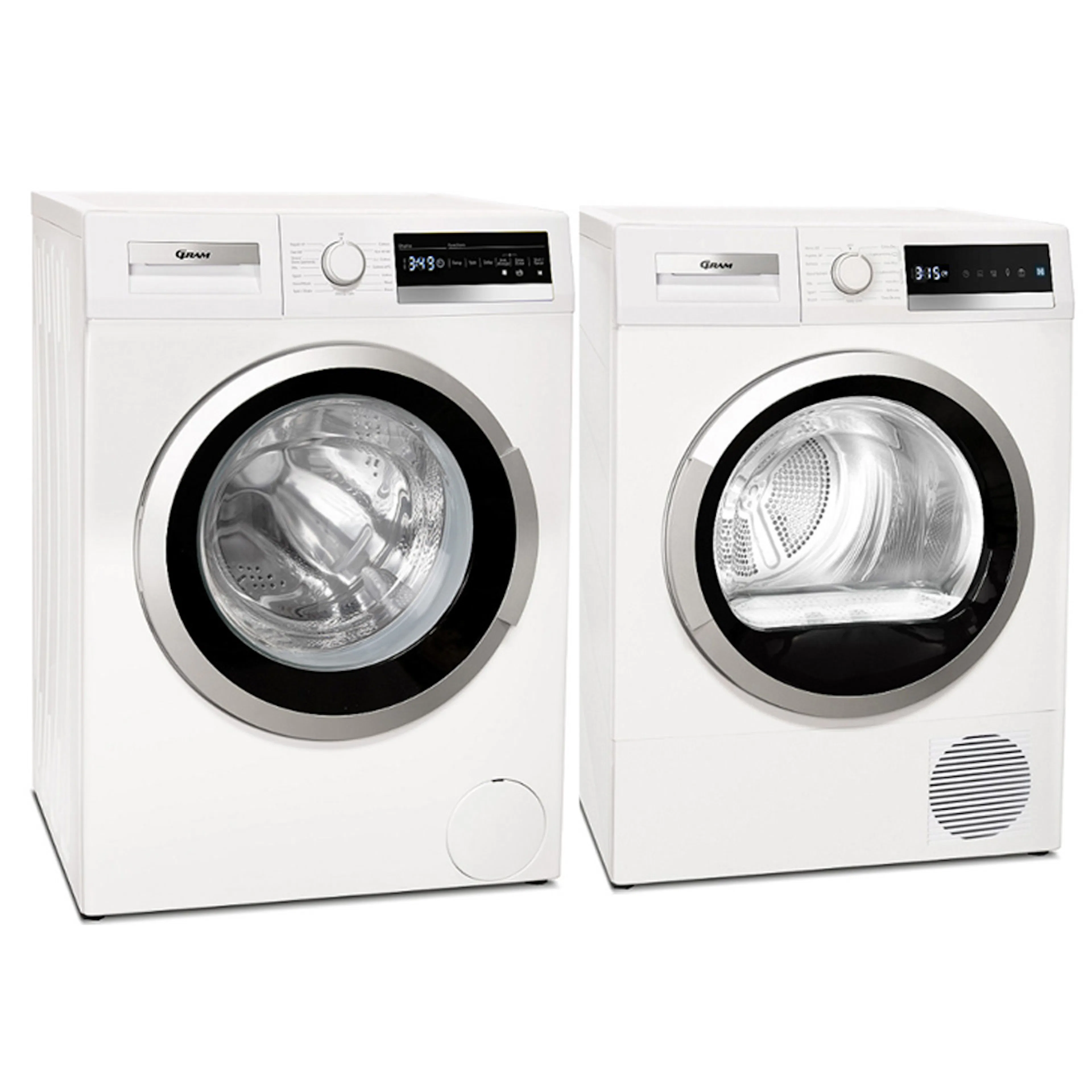 Tvättmaskin / Torktumlare Gram - WDE 71814-92 + TLS 7853-92