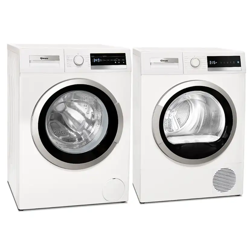 Tvättmaskin / Torktumlare Gram - WDE 71814-92 + TLS 7853-92