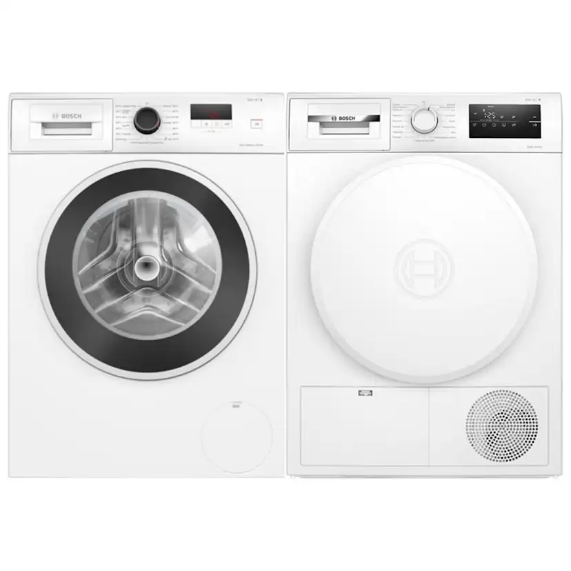 Tvätt- & Torkpaket Bosch Serie 2 - WGE0240ASN
