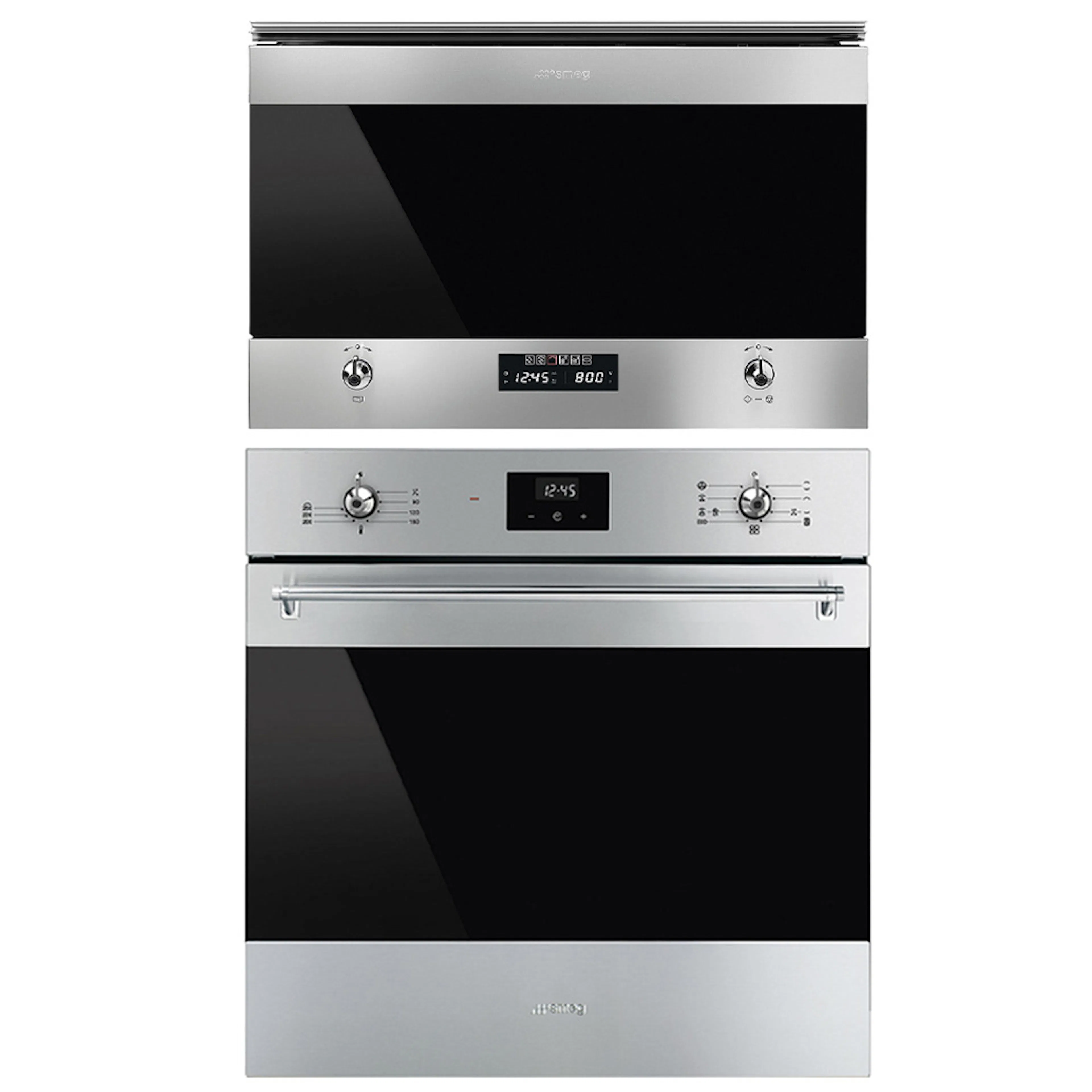 Ugn och Mikro Smeg SF6300TVX + MP322X1 Classic Rostfri Med Ångrengöring