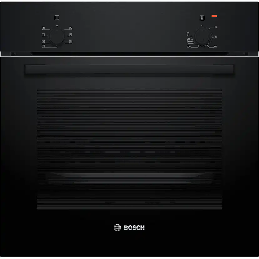 Ugn och Mikro Bosch HBF010BA1 + BFL520MB0 Serie 2 & 4 Svart