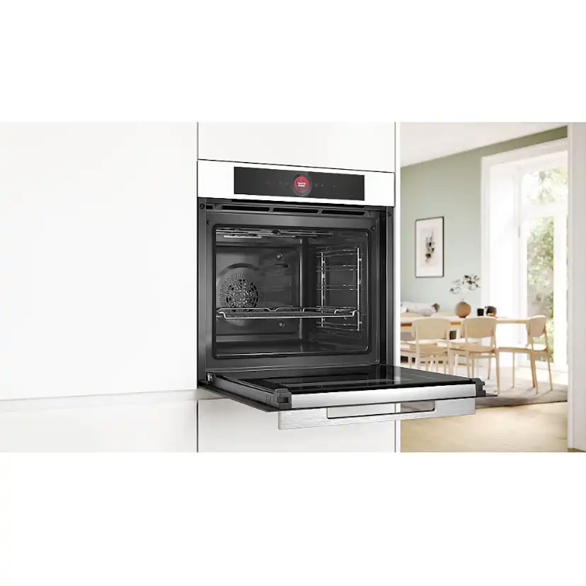 Ugn och Mikro Bosch HBG7721W1S + CMG7241W1 Serie 8 AirFry & WIFI Vit