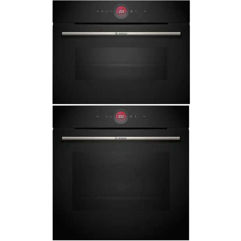 Ugn och Mikro Bosch HBG7742B1 + CMG7241B1 Serie 8 Svart