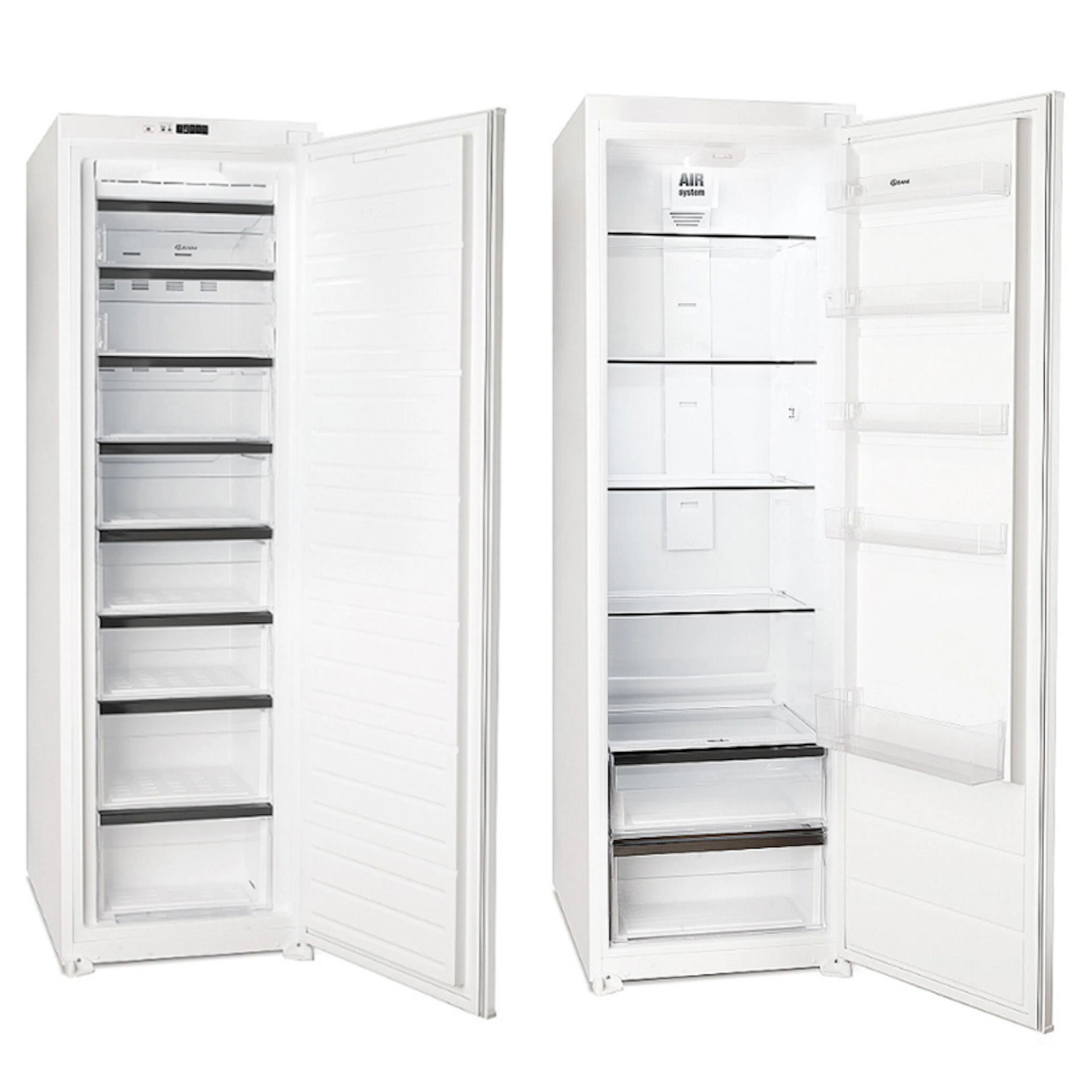 Kyl- & Fryspaket Gram KSI301754 + FSI301754N Vit för IKEA Metod