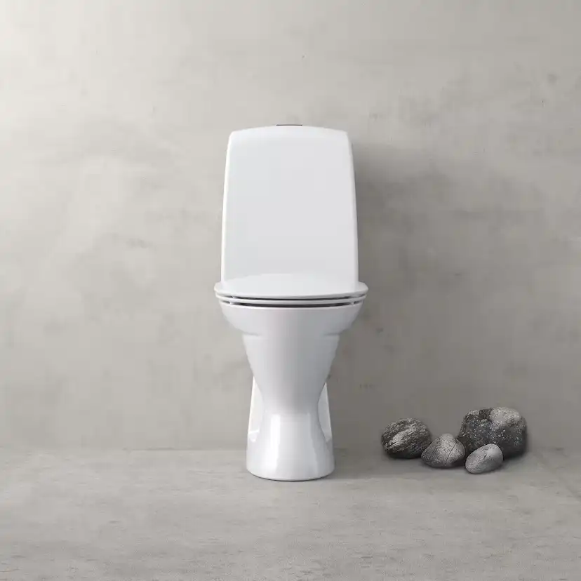 Toalettstol Ifö Spira 6260 Rimfree med WC-Lim