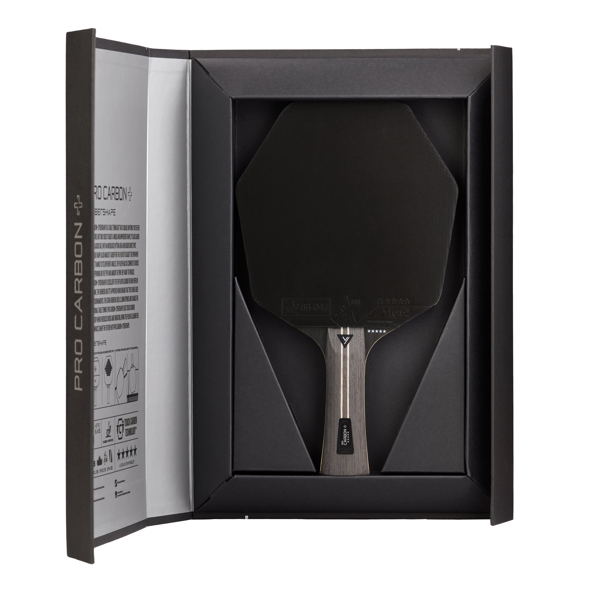 Pingisracket STIGA Sports Cybershape Pro Carbon Plus 5-Star