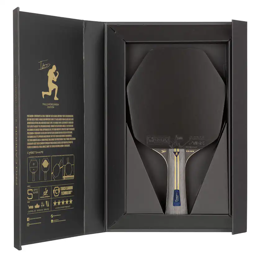 Pingisracket STIGA Sports Cybershape Pro Carbon Plus 5-Star Truls Edition