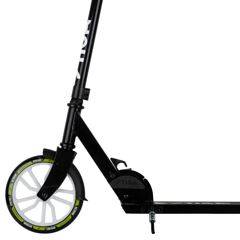 Sparkcykel STIGA Sports Kick Scooter Route 200-S Black/Lime