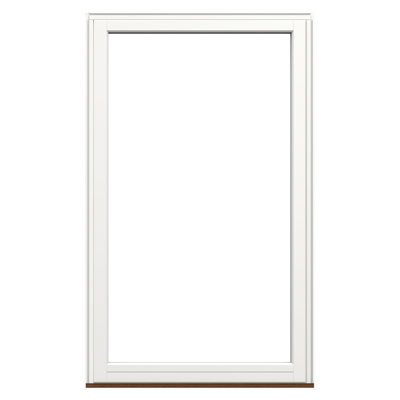 Fast Fönster NorDan Svanenmärkt för Skjutparti NTech Trä