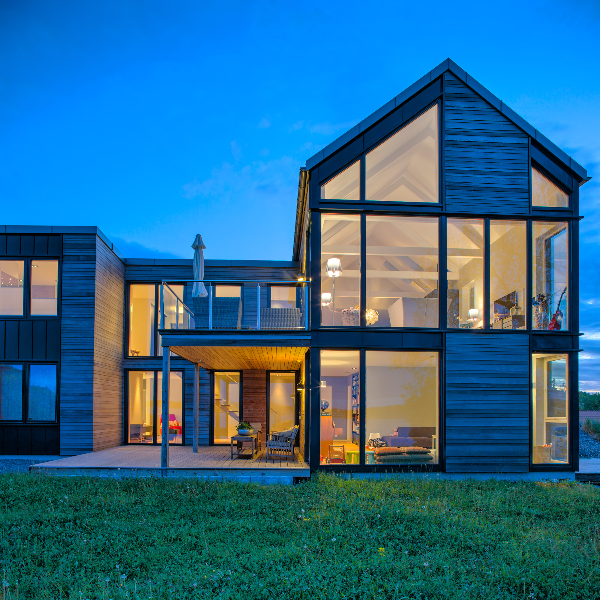 Fast Fönster NorDan Svanenmärkt NTech Aluminium