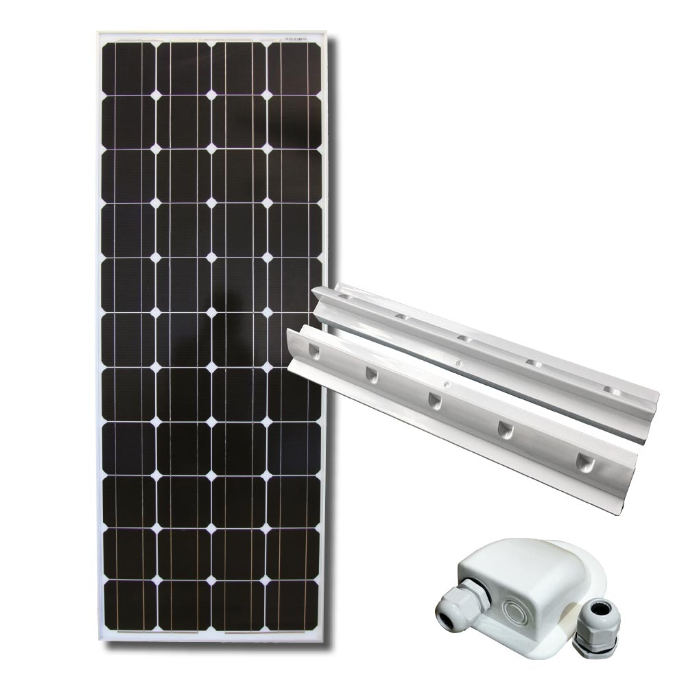 Handla Solceller & solenergi på nätet | Byggshop.se LTC Solcellspaket Wide 160W MPPT
