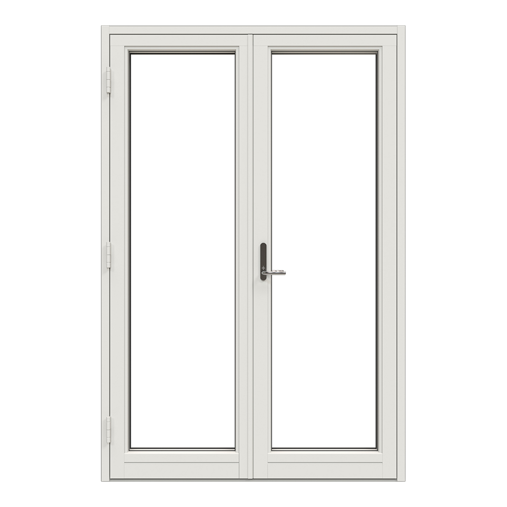 Parfönsterdörr NorDan Svanenmärkt NTech Helglasad Aluminium