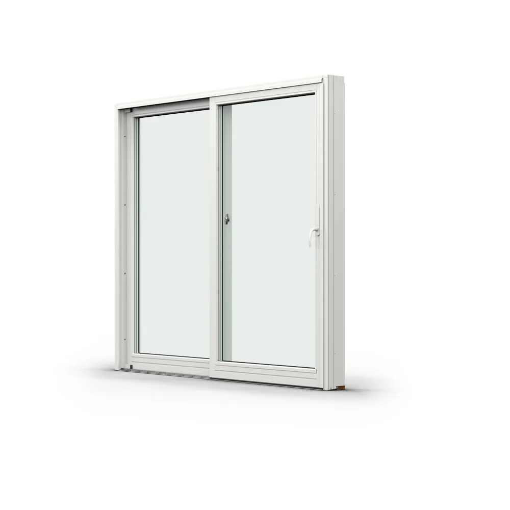 Skjutdörr NorDan Svanenmärkt NTech Aluminium 2-Delad