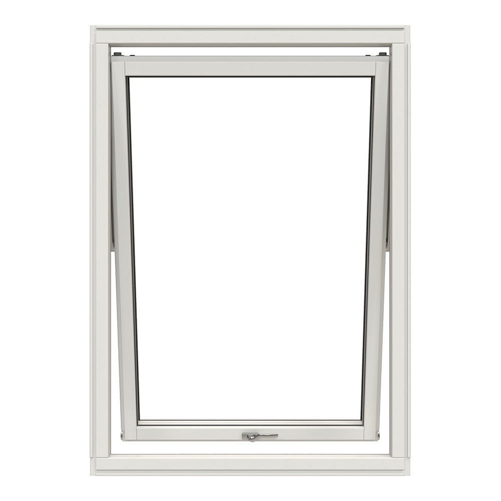 Vridfönster NorDan Svanenmärkt NTech 3-Glas Aluminium