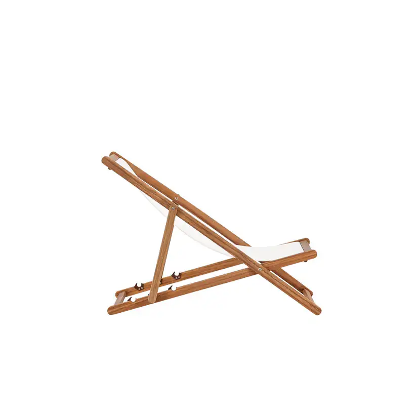 Loungestol Utomhus Venture Home Peachy Justerbar & Hopfällbar Solstol i Trä