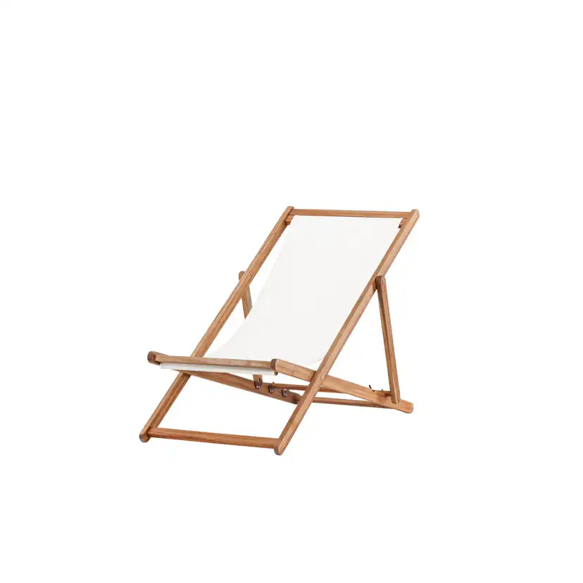 Loungestol Utomhus Venture Home Peachy Justerbar & Hopfällbar Solstol i Trä