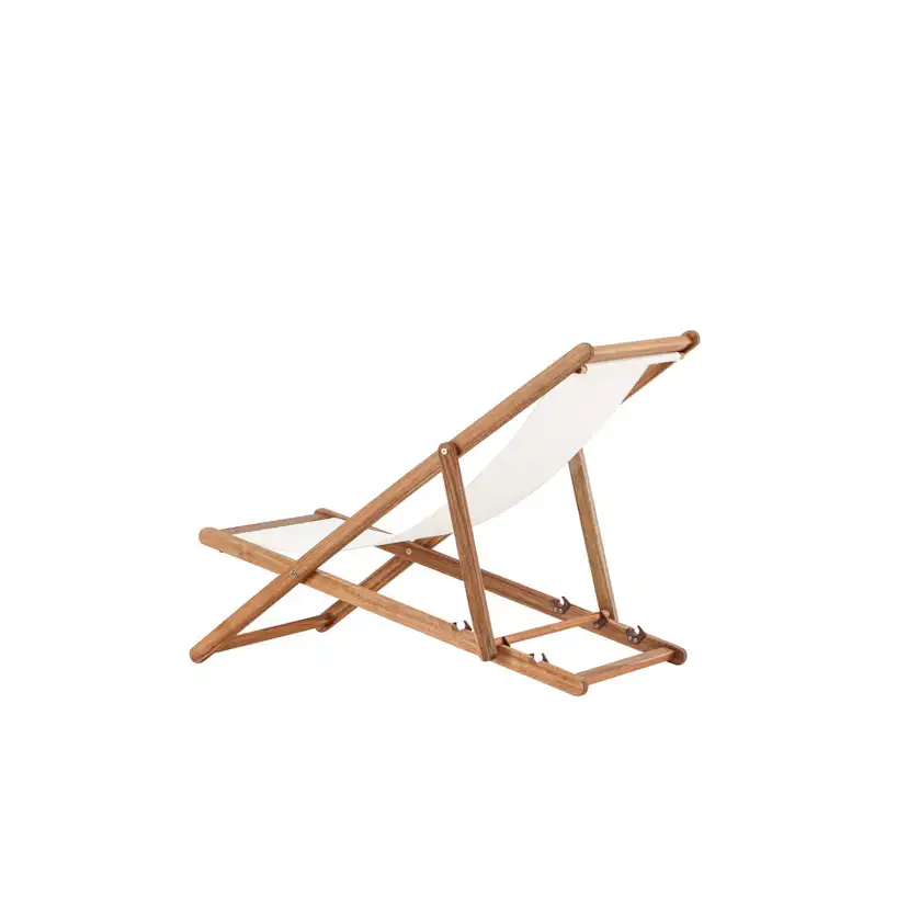 Loungestol Utomhus Venture Home Peachy Justerbar & Hopfällbar Solstol i Trä