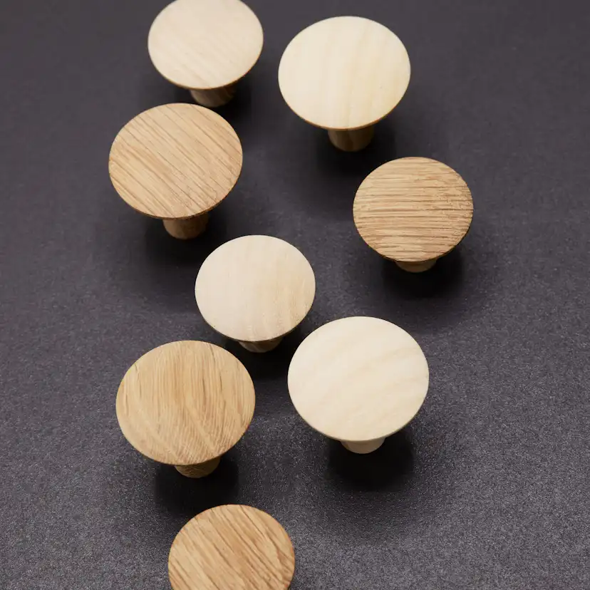 Knopp Beslag Design Rut 27 Obehandlad