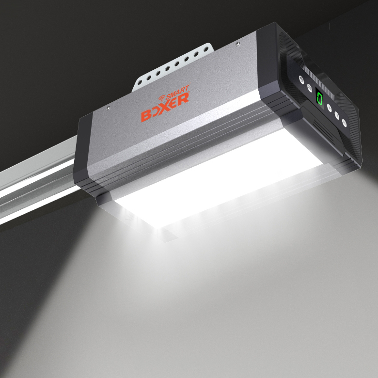 Garageportsöppnare Boxer 4000 Premium 800N Wifi Med 2 St Fjärrkontroller