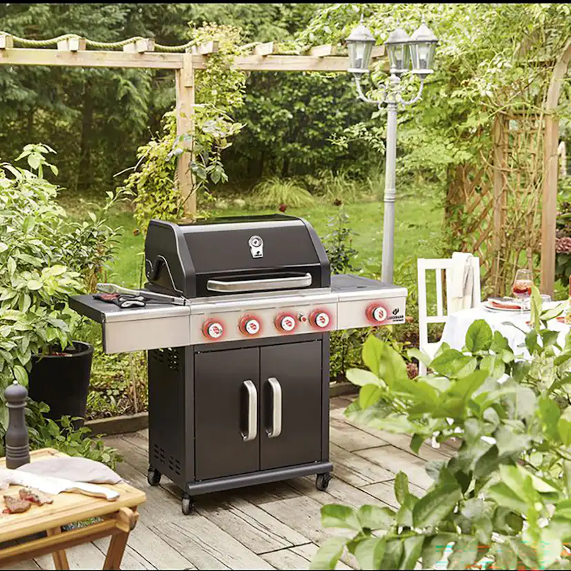 Gasolgrill Landmann Triton 4.1 maxX Svart 12968