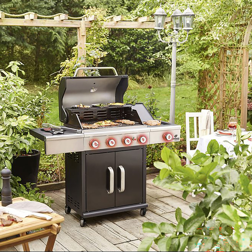 Gasolgrill Landmann Triton 4.1 maxX Svart 12968