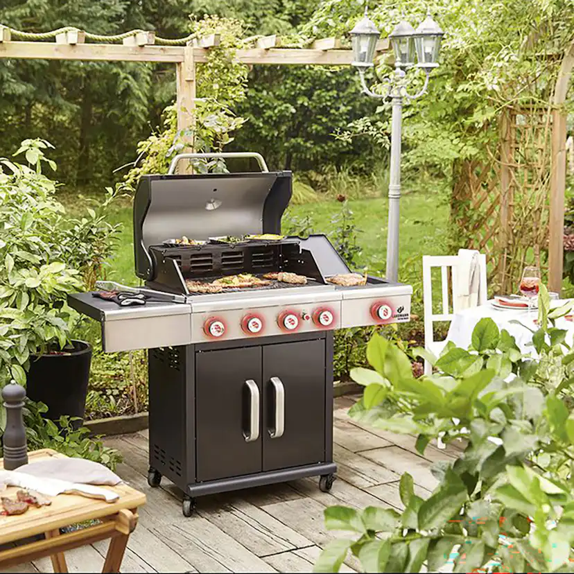 Gasolgrill Landmann Triton 4.1 maxX Svart 12968