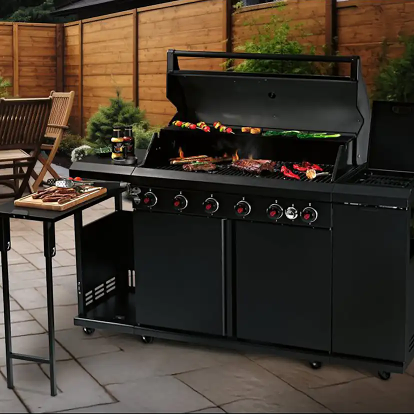 Gasolgrill Landmann Outdoor Kitchen 6.1 MaxX Svart 22173