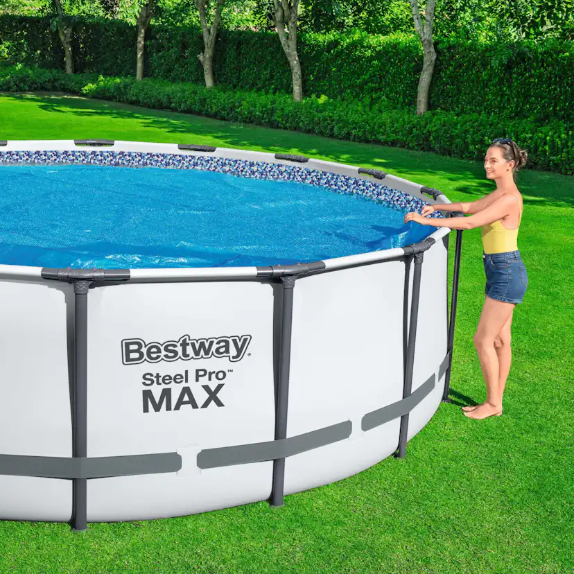 Solskydd Bestway Flowclear Till Ovanmarkpool 4,17 m