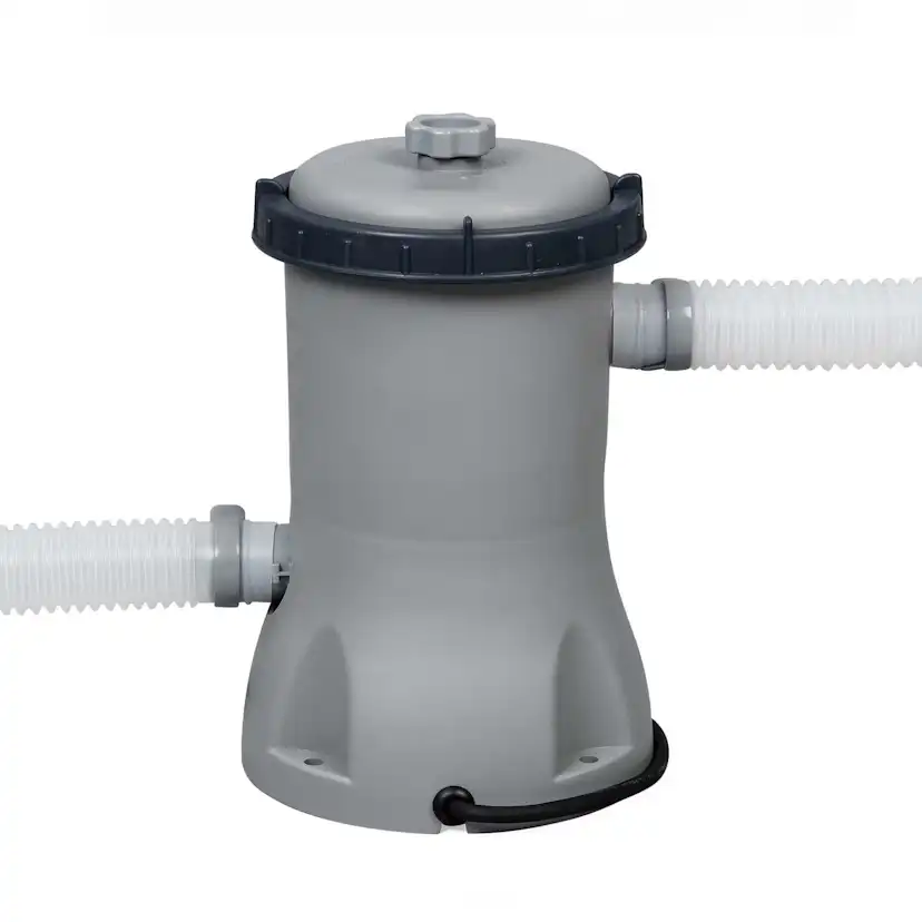 Poolpaket Bestway Steel Pro Max Ø3,66m 100cm Stålramspool Ovanmark med Filterpump