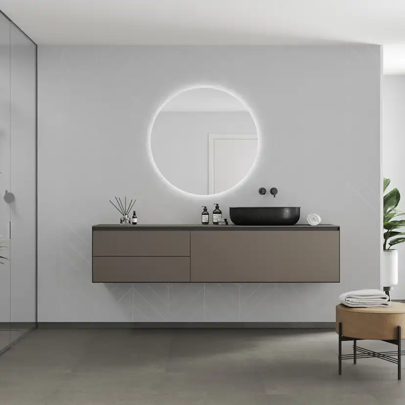 Våtrumsskiva Fibo 2090-M78 EM Light Grey 10x620x2400 mm