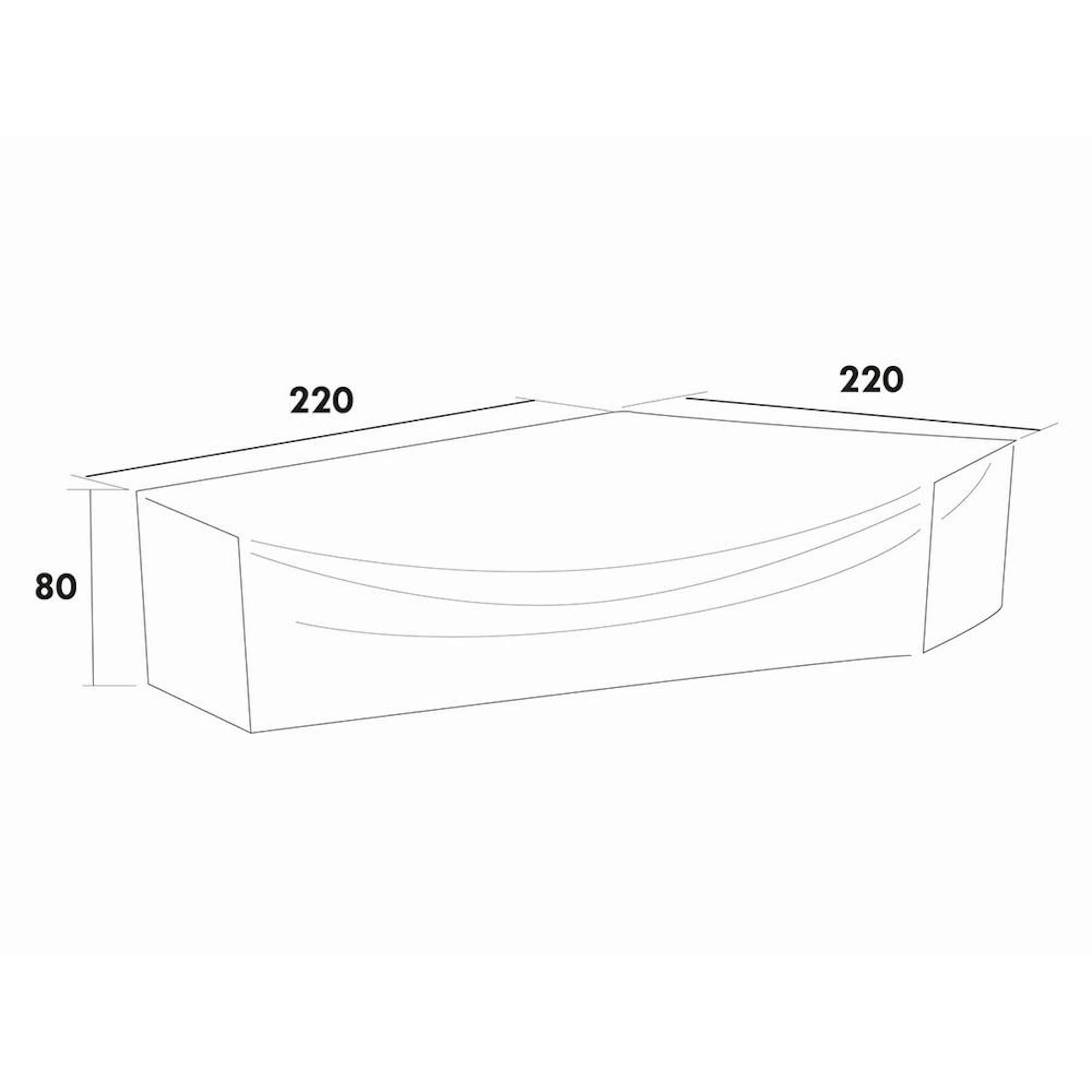 Möbelskydd Hillerstorp Lounge 220X220X80 Cm Himmelsnäs