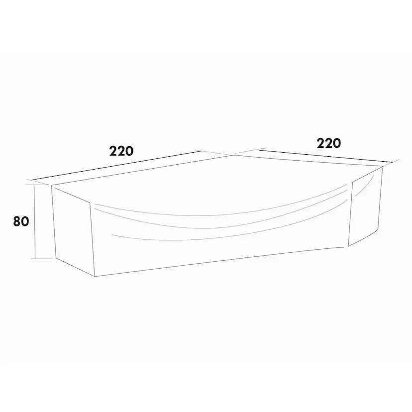 Möbelskydd Hillerstorp Lounge 220X220X80 Cm Himmelsnäs