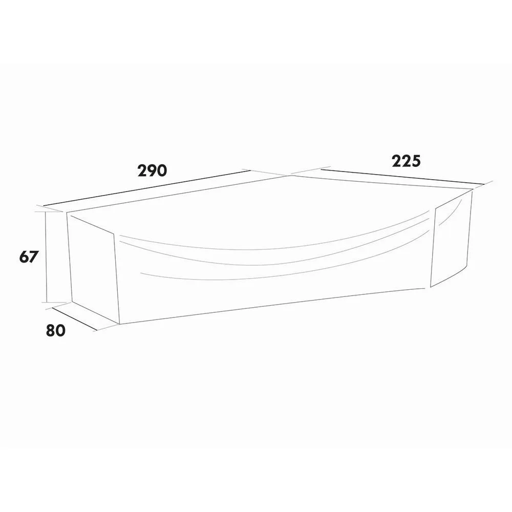 Möbelskydd Hillerstorp Lounge 290/80X225/80X67 Cm