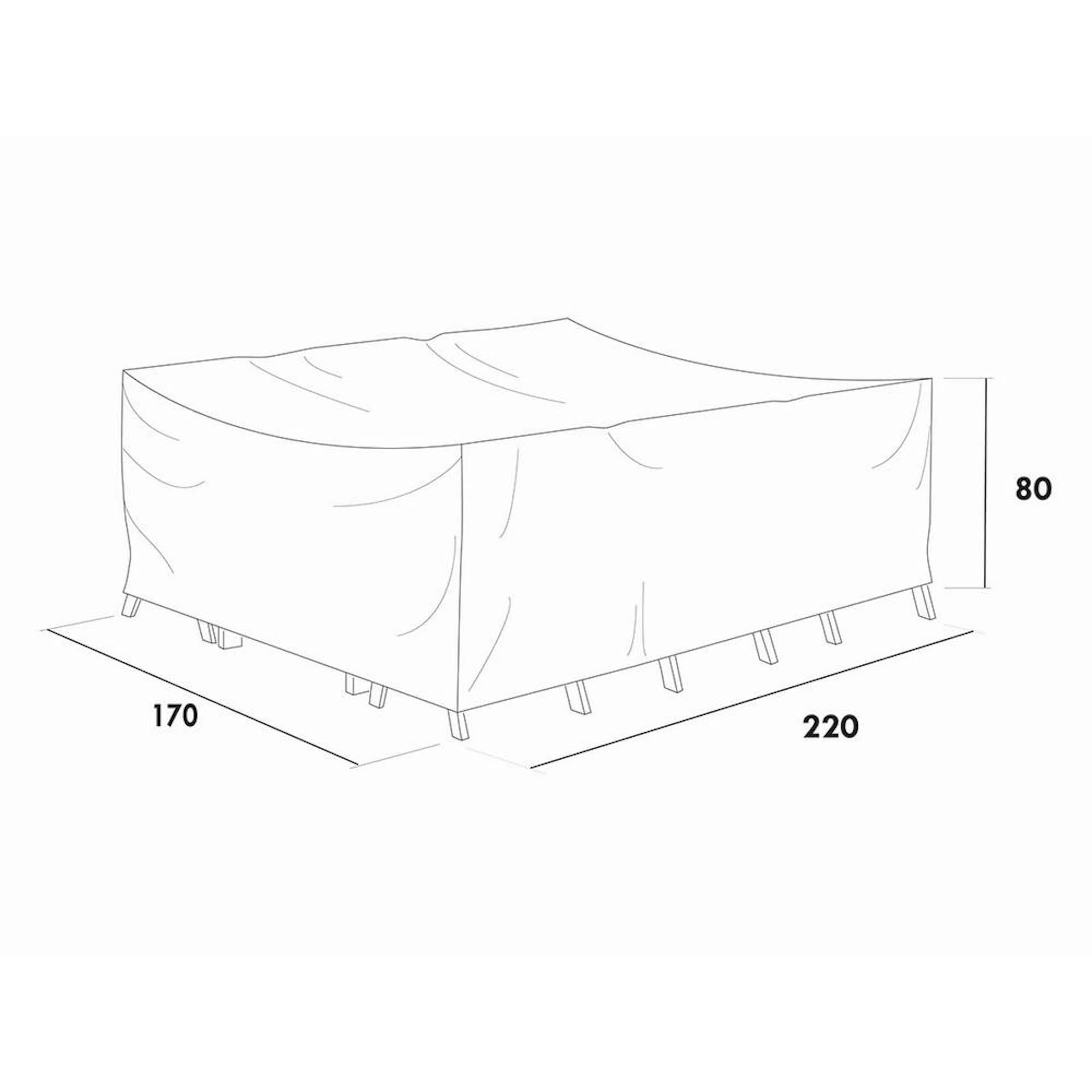 Möbelskydd Hillerstorp Matgrupp 170X220X80 Cm