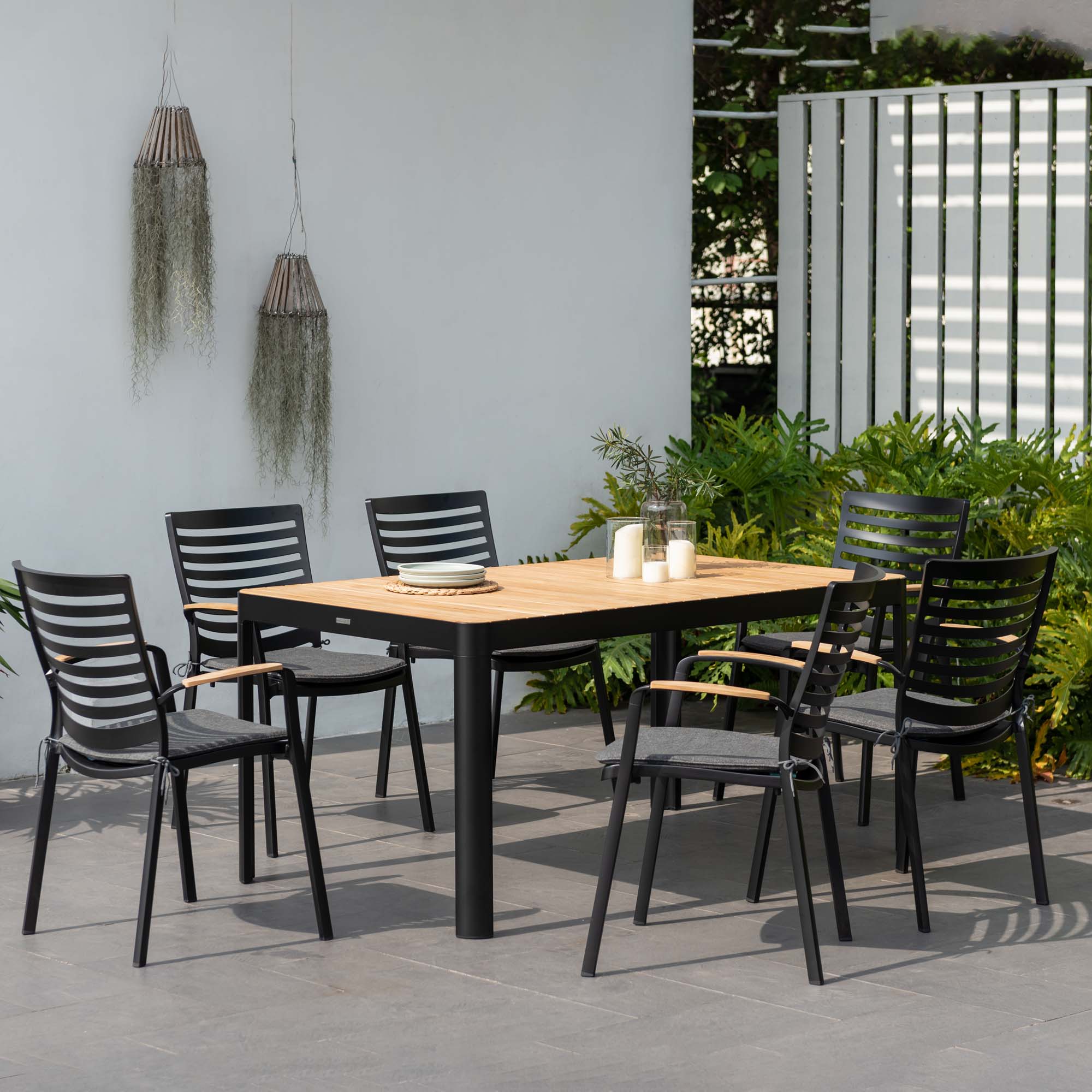 Trädgårdsfåtölj LifestyleGarden Portals carver 4-pack