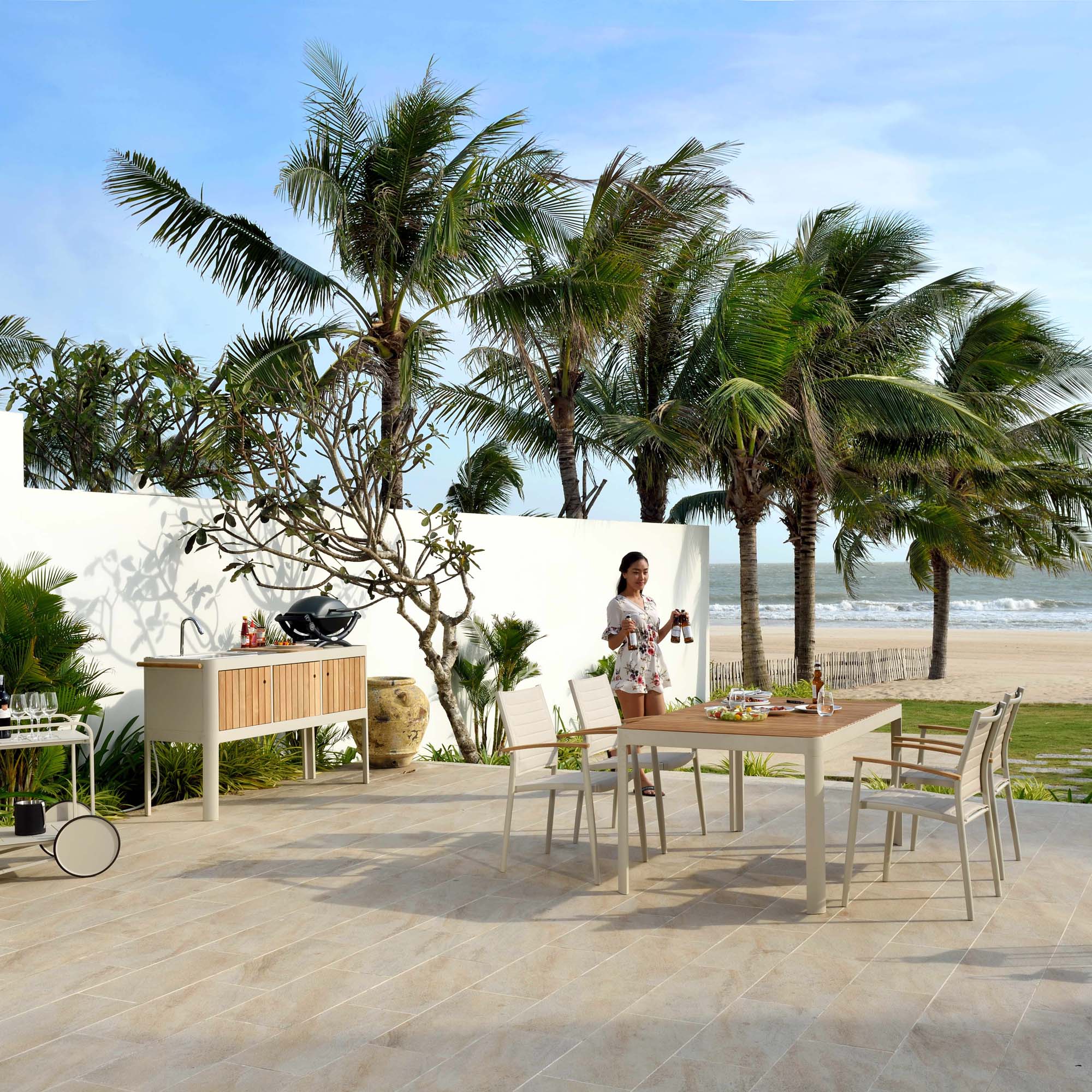 Trädgårdsfåtölj LifestyleGarden Portals lite 4-pack