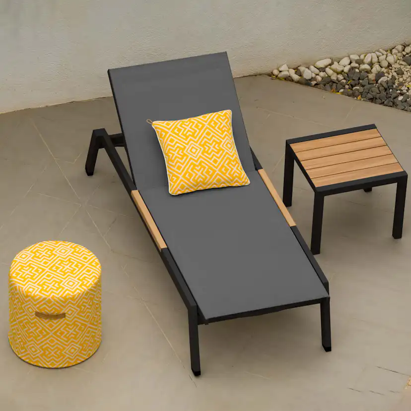 Trädgårdsbord LifestyleGarden Panama sidobord 50 cm