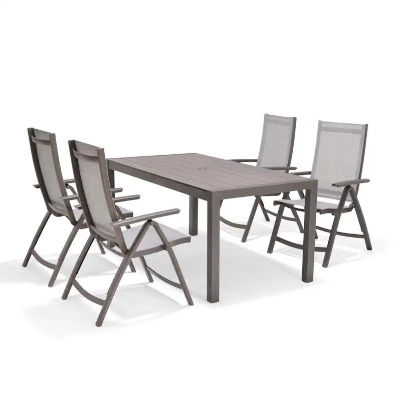 Matgrupp Utomhus LifestyleGarden Solana 163 cm 4 positionsstolar