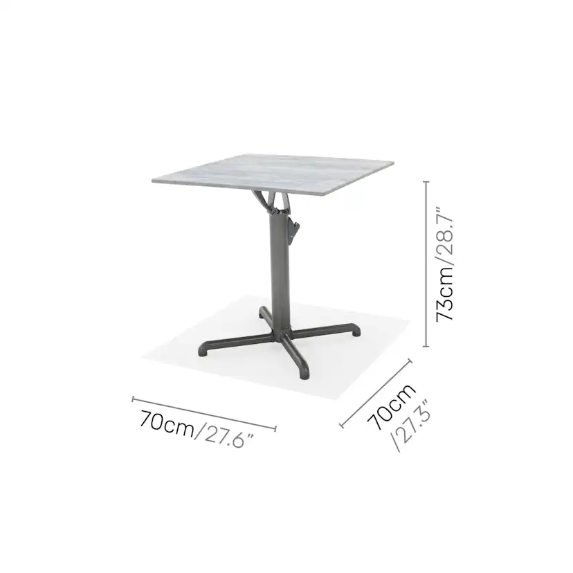 Caféset LifestyleGarden Solana bistrobord + 2 positionsstolar