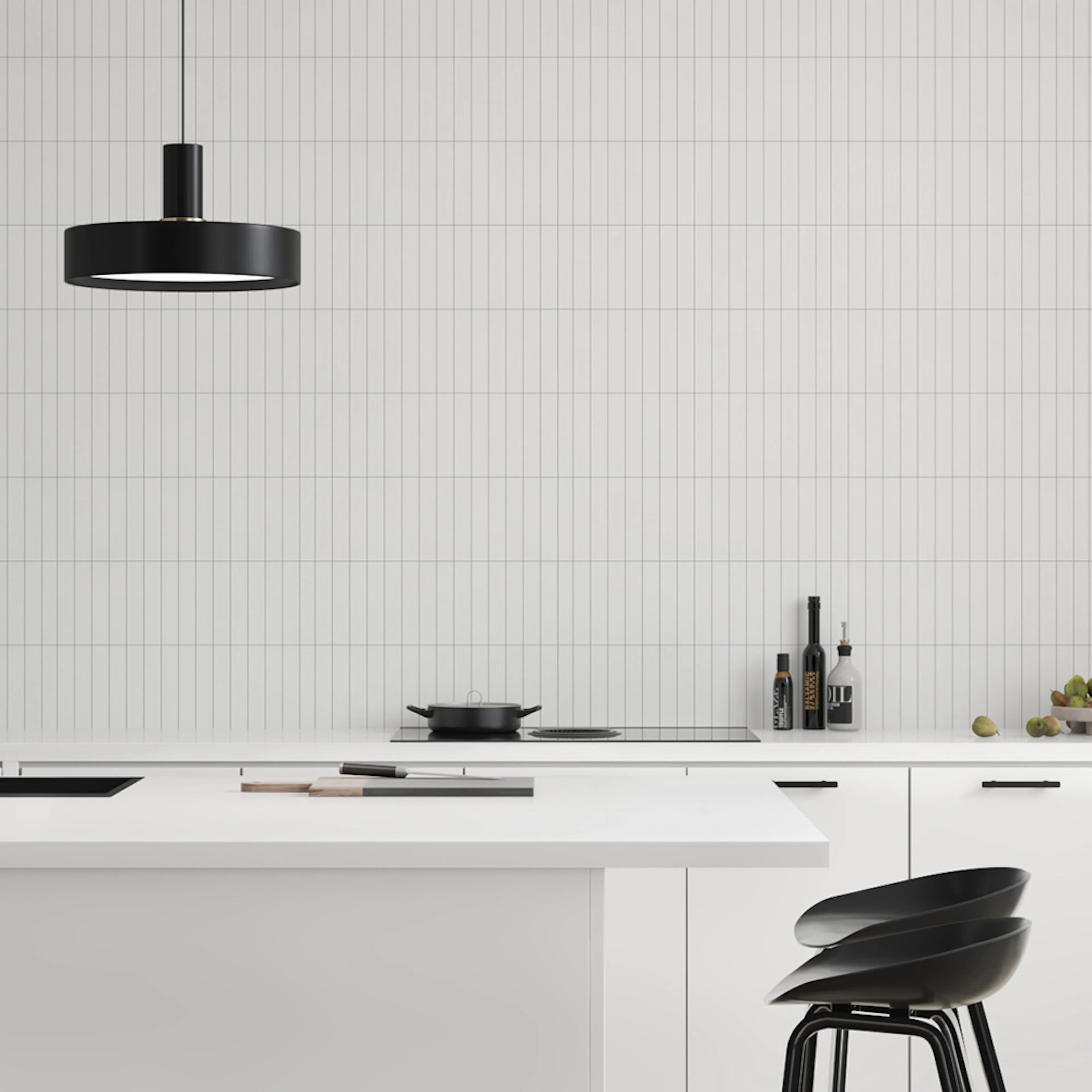 Stänkskyddsskiva Fibo 2094-M0420 S White 10x620x2400 mm