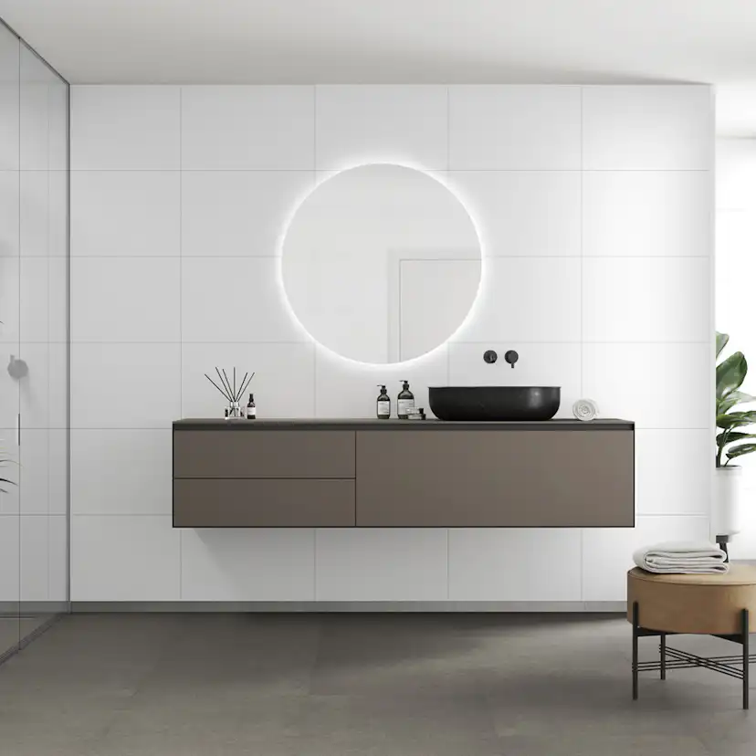 Våtrumsskiva Fibo 2094-M6040 S White 10x620x2400 mm