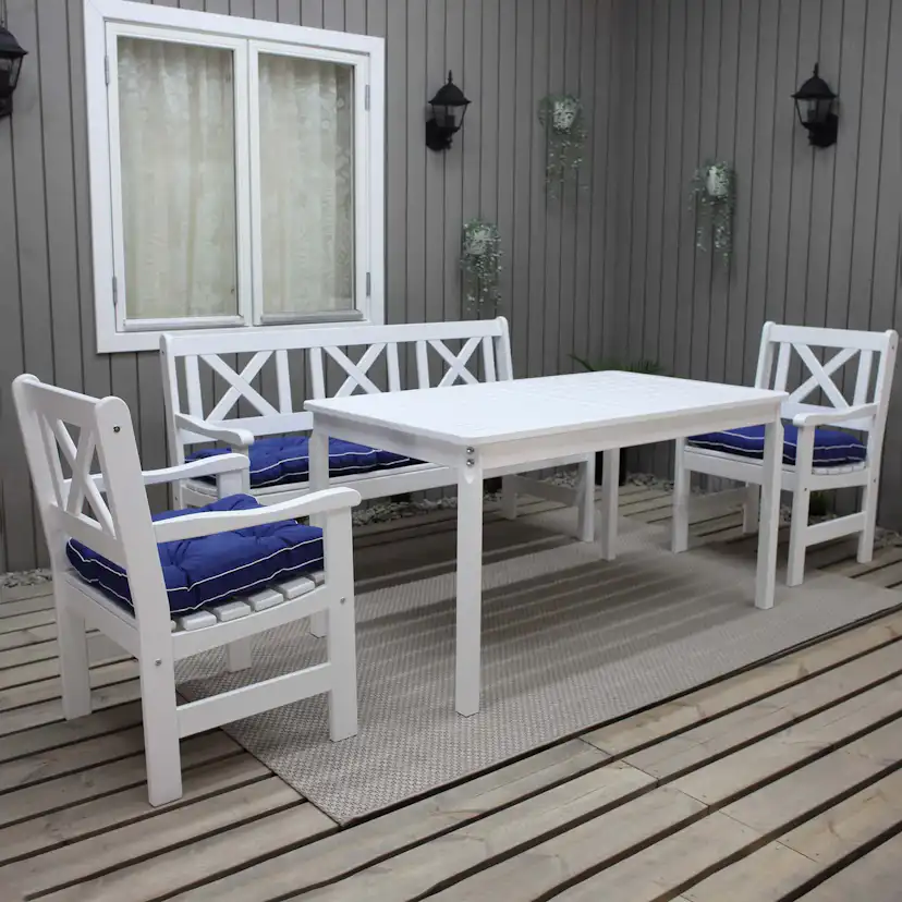 Sittdyna till stol Baltic Garden Malmö 3-pack