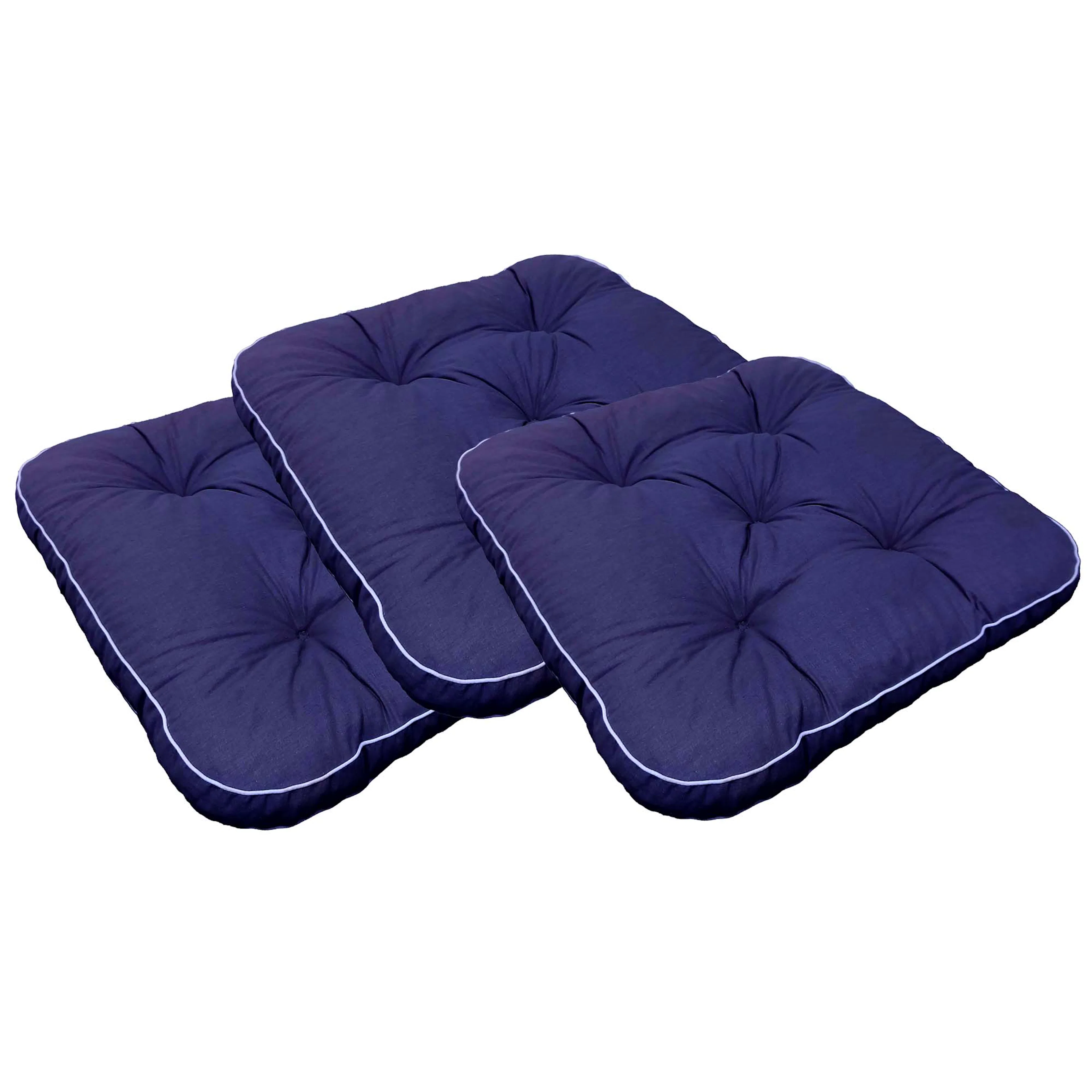 Sittdyna till stol Baltic Garden Malmö 3-pack